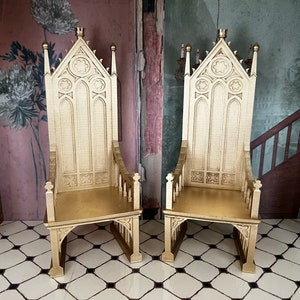 Medieval Royal Throne Set for Maileg Mice