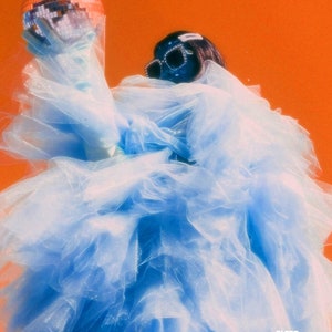 Desert Disco Diva (Orange/Blue)