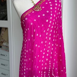 Bandini Duppata | Tenues de soirée Dupatta Pink