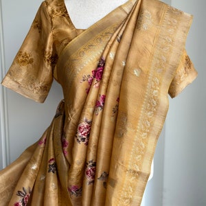 Munga silk saree | Simple Partywear saree| Sarees in USA