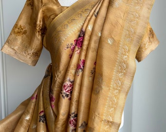 Munga silk saree | Simple Partywear saree| Sarees in USA