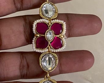 Jadau Kundan Bracelet | Indian jewelry in USA