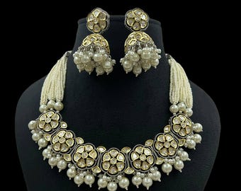 Polki Kundan choker |  Indian jewelry