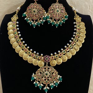 Temple necklace | South Indian jewelry | traditional jewelry | Indian jewelry
