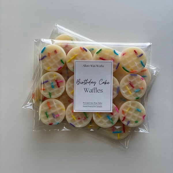 Blueberry Waffles All Natural Soy Wax Melts Premium Breakfast Food