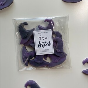Basic Witch All Natural Soy Wax Melts | Halloween gruseliger Hexenhut geformt Premium Wax Melts