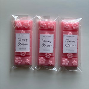 Kirschblüten-Blume Alle natürlichen Soja-Snapbar-Wachs schmilzt | Kirschblüten Floral Premium Snap Bar Wachs schmelzen