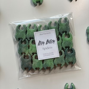 Itsy Bitsy Spider All Natural Soy Wax Melts | Halloween Spooky Spider Shaped Premium Wax Melts