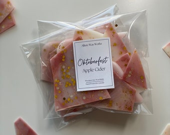 Oktoberfest Apple Cider All Natural Soy Wax Melts | Fall Autumn Premium Wax Melts