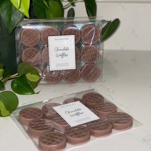 Chocolate Waffle All Natural Soy Wax Melts | Chocolate Premium Food Wax Melts