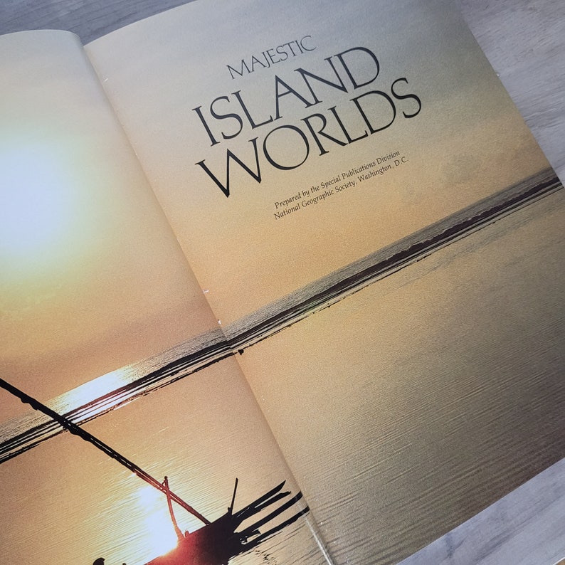 Majestic Island Worlds by National Geographic First Edition Etsy