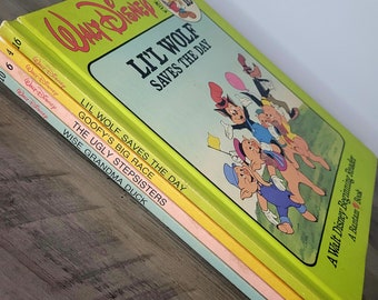 80s illustrated books Vintage Disney "Fun to Read" Library Books | Vintage Disney | 1980's Disney | Vintage Kid's Books | 1980's Kids Toys | Old Disney Books