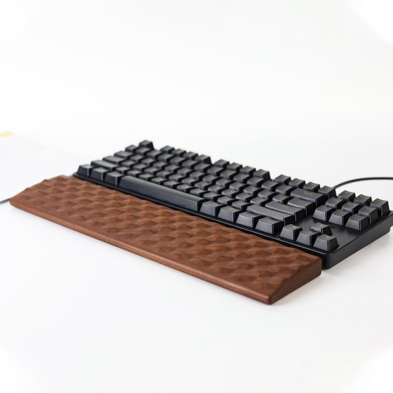 Wooden Keyboard Wrist Rest Ergonomic TKL Gaming Keyboard Etsy New Zealand