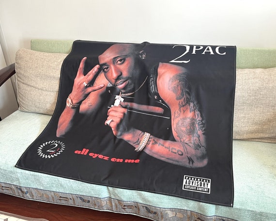 Tupac Large Tapestry 40x40 Rapper 2pac All Eyez on Me Album