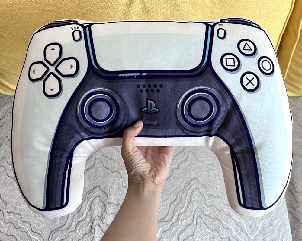 Game Controller Pillow, Gamer Gift, Gaming Decor, Video Game Gift