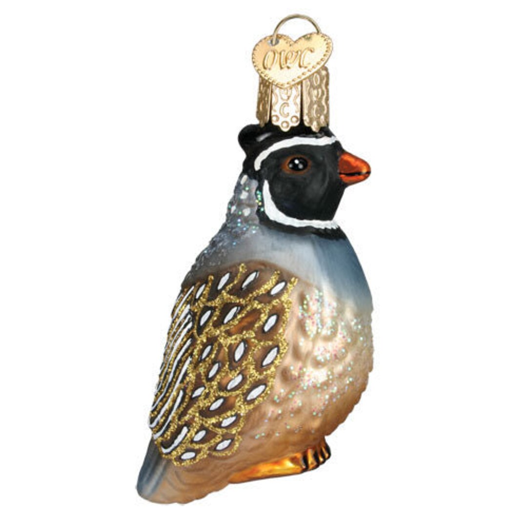 Partridge Ornament Etsy