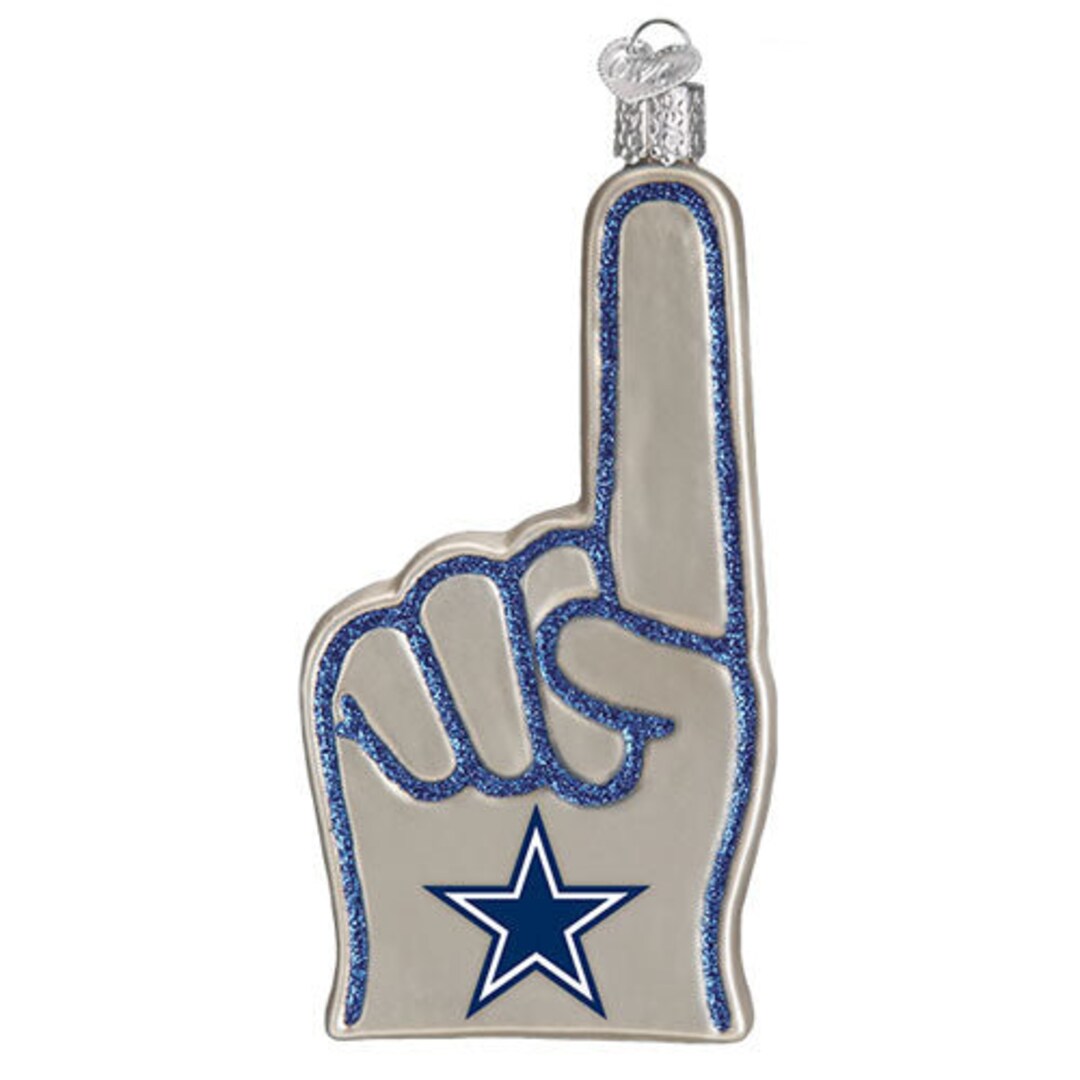 Dallas Cowboys Foam Finger Ornament - Etsy