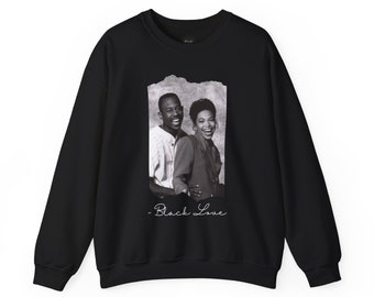 Sudadera Martin, Martin y Gina, TV de los 90, Sudadera Black Love, Sudadera Unisex