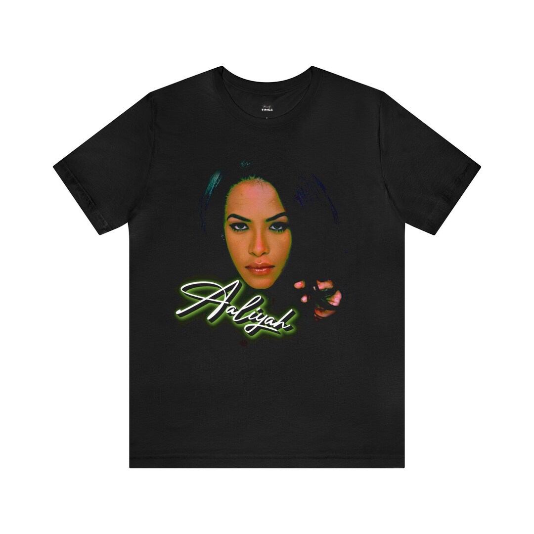 トップス 00s Aaliyah TRY AGAIN VINTAGE Rap tee Aaliyah T-shirt, Vintage Rapper Tee, Rap Tee, Hip Hop T