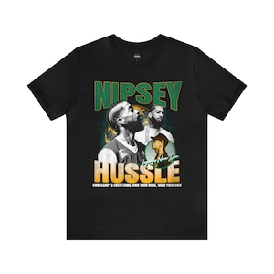 Nipsey Hussle Shirt, Rapper T-Shirt, Hip Hop T-Shirt, Nipsey Hussle Tribute Tee