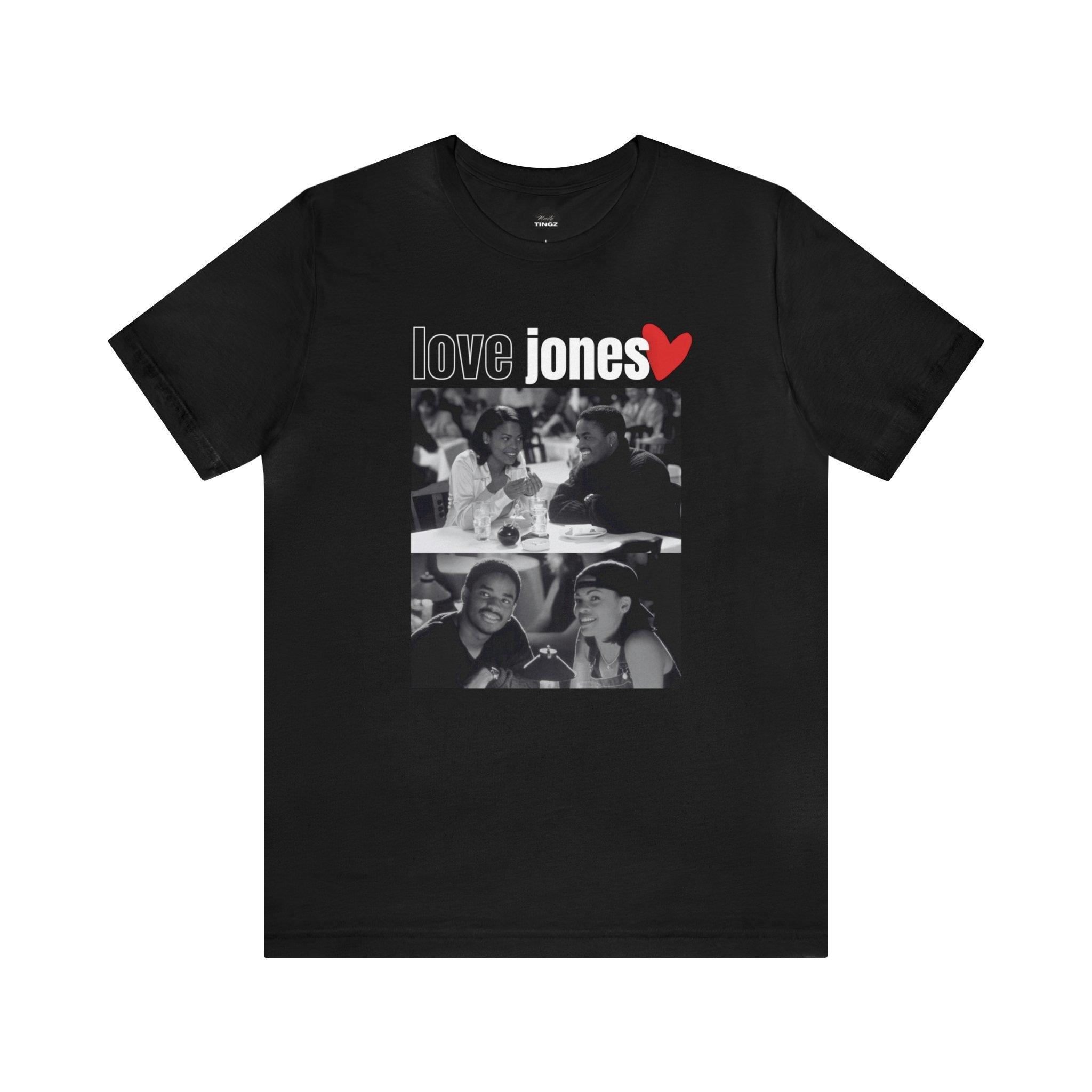Love Jones, Black Love Shirt, 90's TV, Unisex Fit, Black