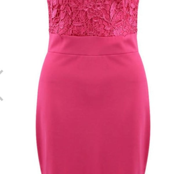 Fuchsia Lace dress