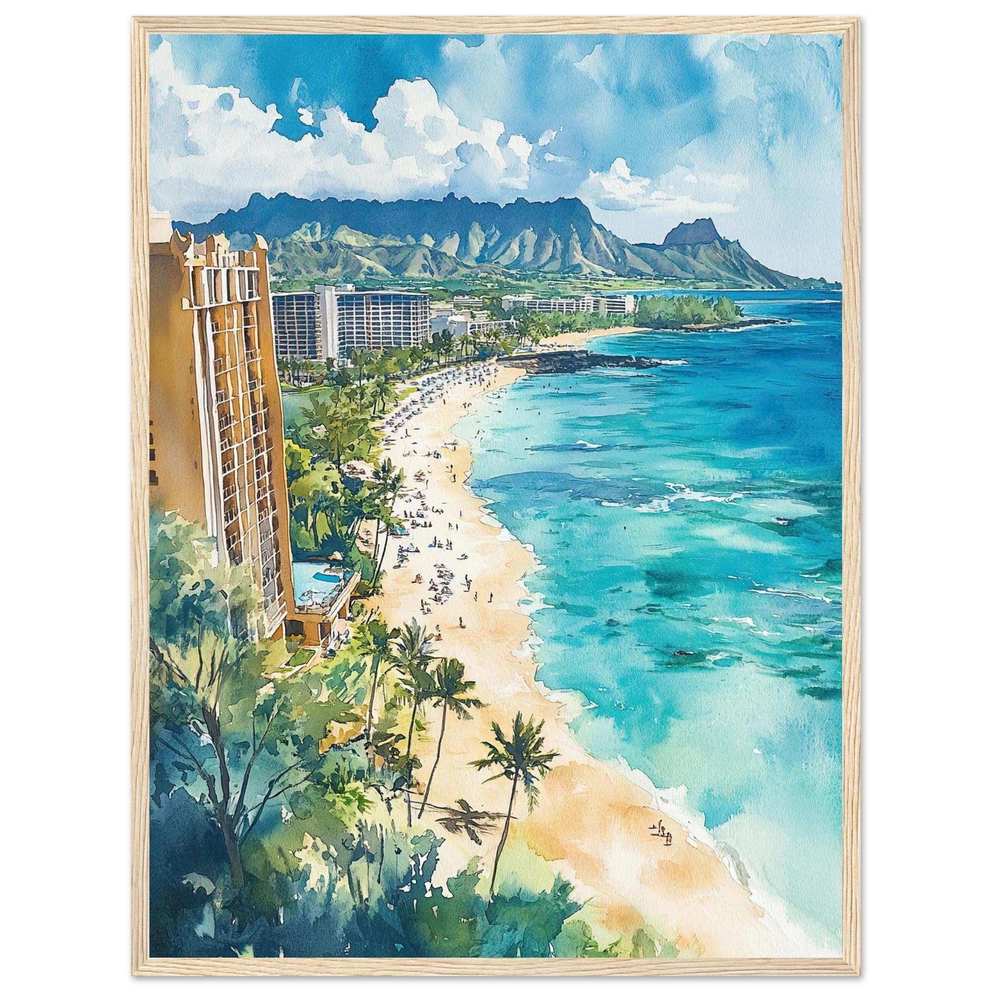 Oahu Hawaii Painting