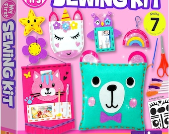 Mi primer kit de costura para manualidades y artes para niños principiantes.