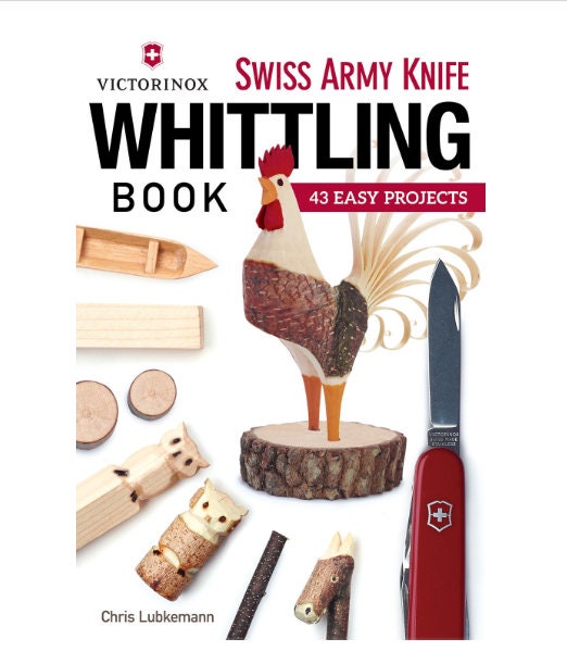 Book: Whittling in Your Free Time Wood Carving Book How to Whittle Whittling  Gift Woodworker Gift Woodworking Gift 