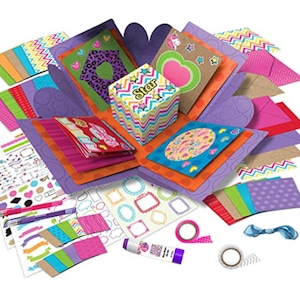 DIY Complete Card Making Kit for Boys & Girls 6+ / Mothers&#39; Day DIY Cards