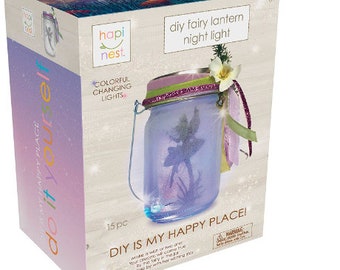 DIY Fairy Lantern Night Light Kit – Craft Gift for Girls