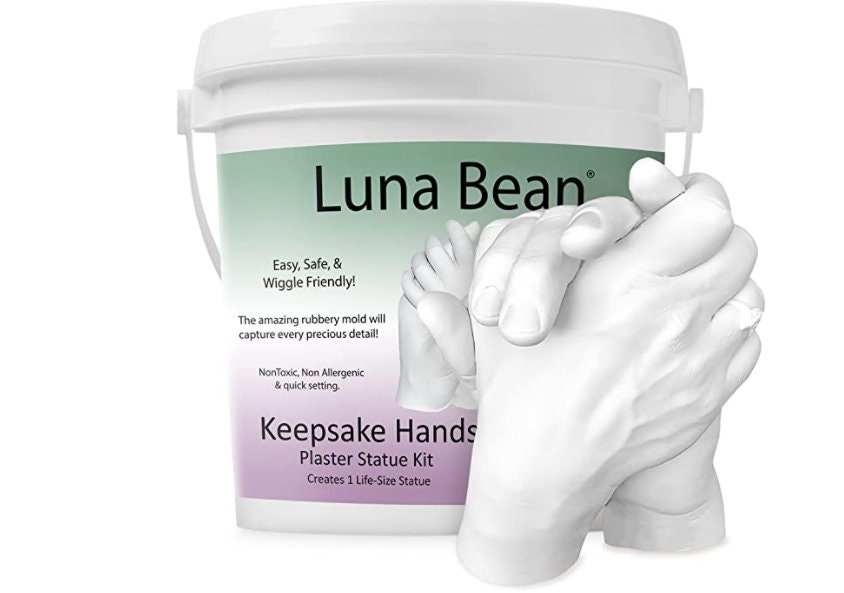 🙌💖 Luna Bean Hand Casting Kit, it's time to mold your love into