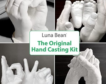 Luna Bean Round Wood Base Hand Casting Sculpture Base for Luna