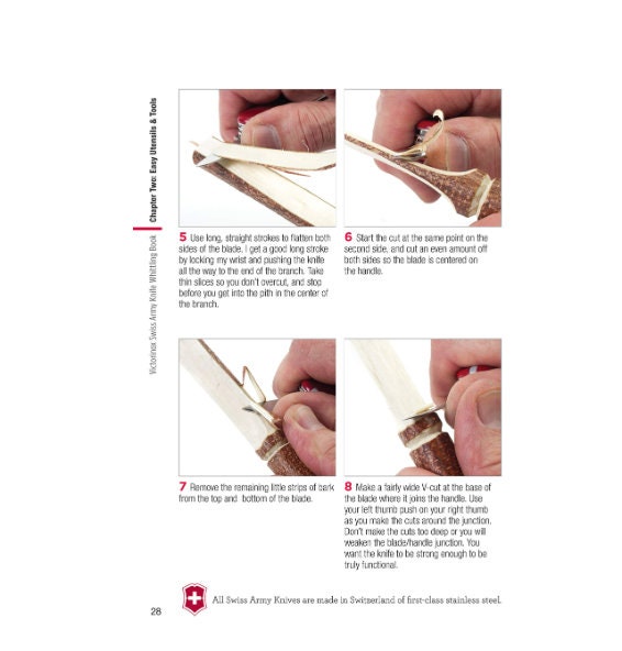 Victorinox Swiss Army Knife Book of Whittling: 43 Easy Projects [Book]