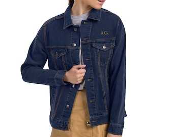 Women’s Jean Jacket: Denim Jacket for Women (Personalizable)