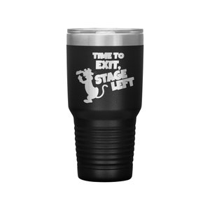 Retro Snagglepuss Cartoon Travel Mug: Insulated Stainless Steel Tumbler