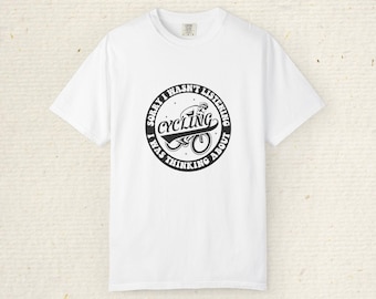 Funny Cycling T-Shirt: Humorous Bike Lover Gift, US Cotton Tee
