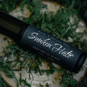 Sunken Halo Rollerball Perfume, Cryptic Cryptids, Indie Perfume, Perfume Oil, Tropic Fragrance, Niche Perfume, Siren Perfume, Beachy Perfume