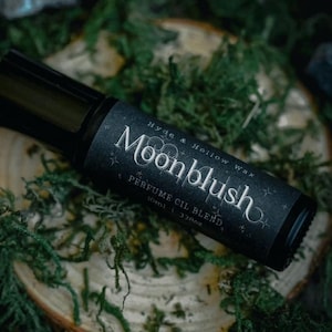 Moonblush | Perfume Oil, Dark Fantasy Perfume, Indie Perfume, Perfume Oil, Niche Perfume, Witchy Perfume Oil, Spooky Perfume
