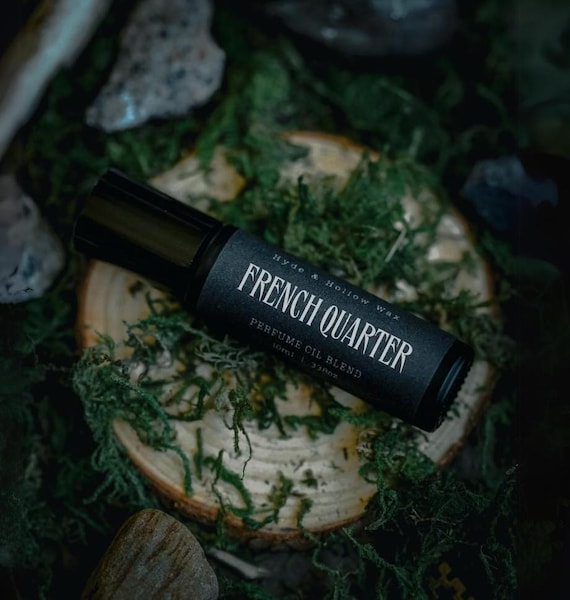 French Quarter Perfume Oil | New Orleans Vampire | Dark Unique Fragrance for Alternative Gothic Style Lovers | Indie Perfume | Niche Perfume
