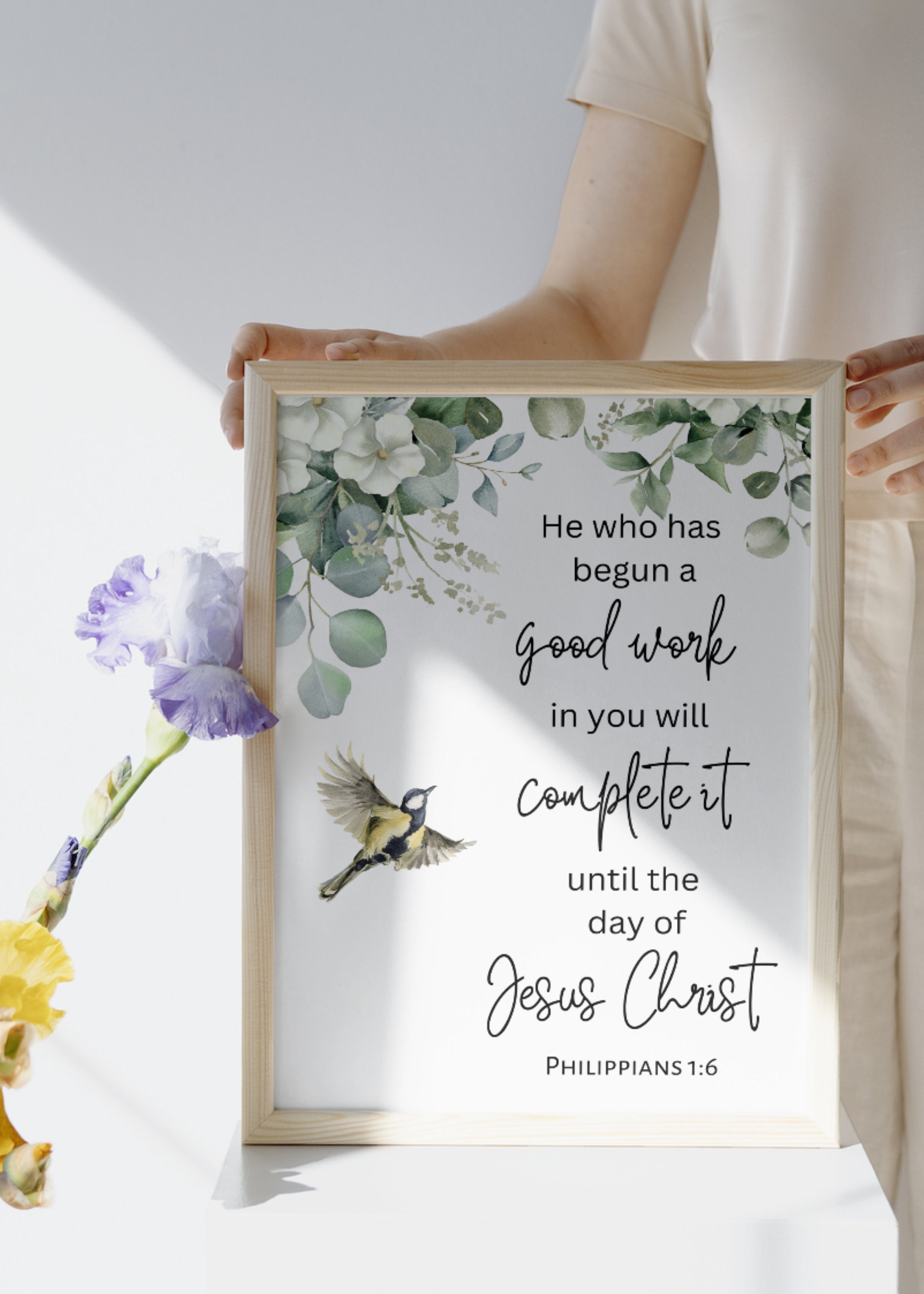 He Who Has Begun a Good Work in You Will Complete It Until the Day of ...