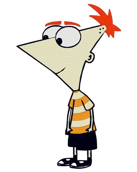 PHINEAS & Ferb-machine Embroidery Design,digital Embroidery Design ...