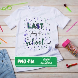 Last day of school png, Teacher png stickers, School gift tags, printable png, tshirt school pattern