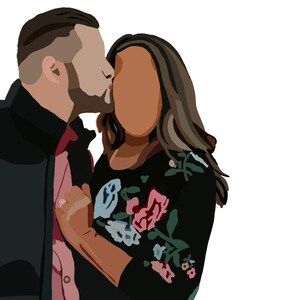 Hand drawn digital portrait | Digital Art | Drawn Portrait | Graphic Art | Drawn Family Art