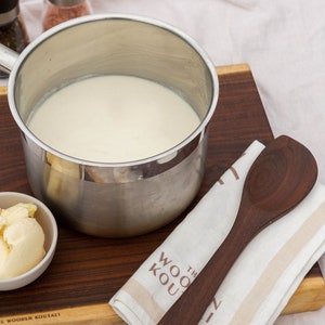 Papou&#39;s Pot Stirrer (right hand) - handcrafted wooden utensil