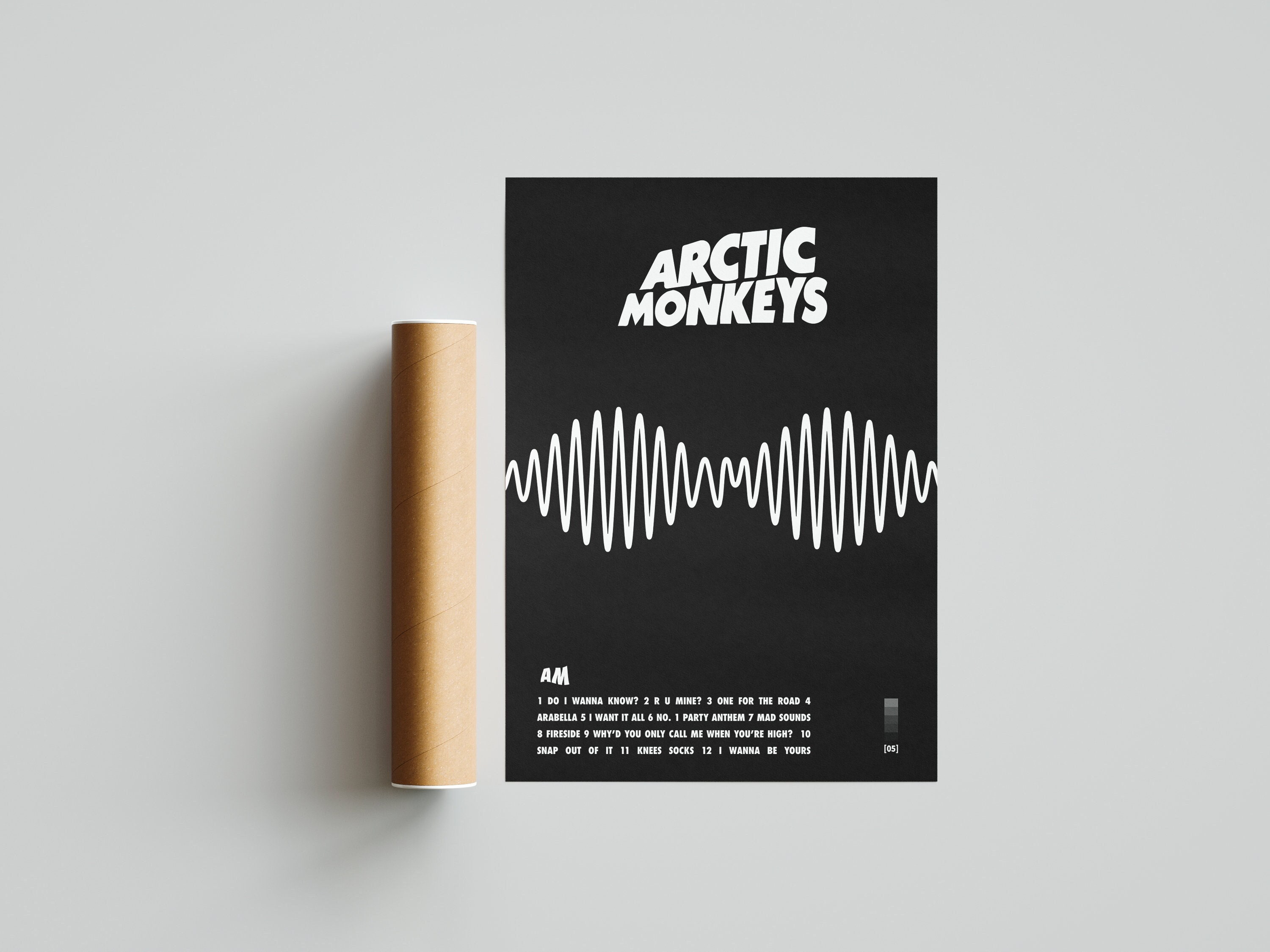 Arctic Monkeys 'AM' Album Poster