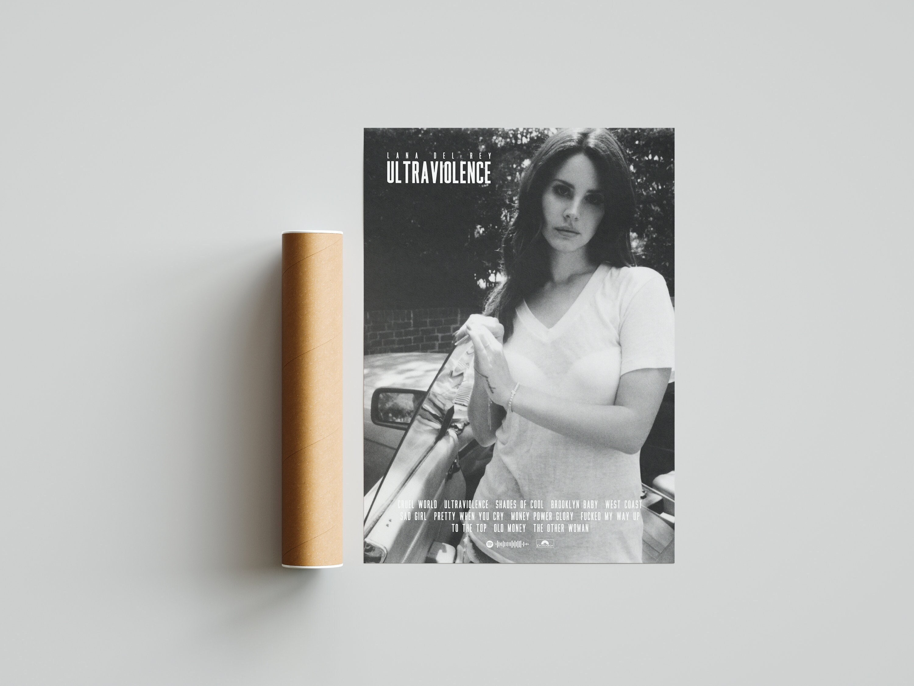 Lana Del Rey 'Ultraviolence' Album Poster - Etsy Denmark