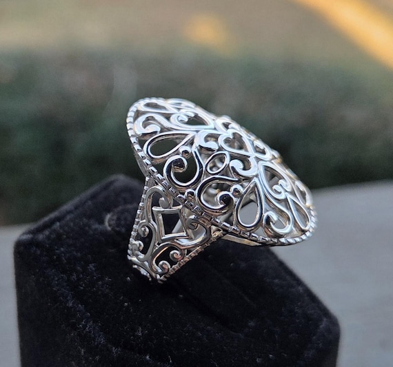 Turkish Silver Ring - image 1