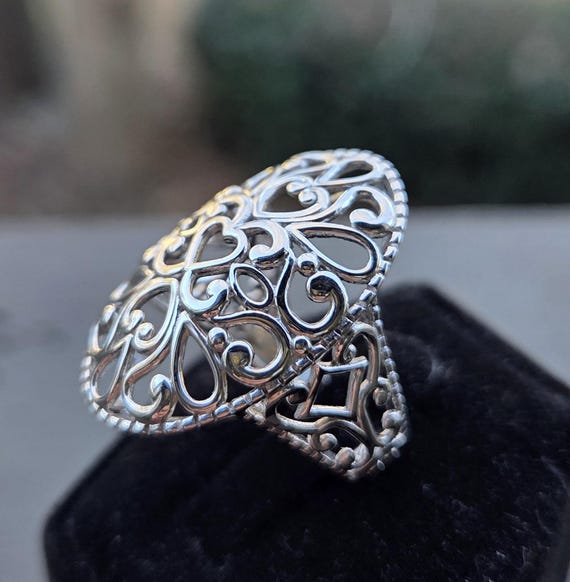 Turkish Silver Ring - image 3