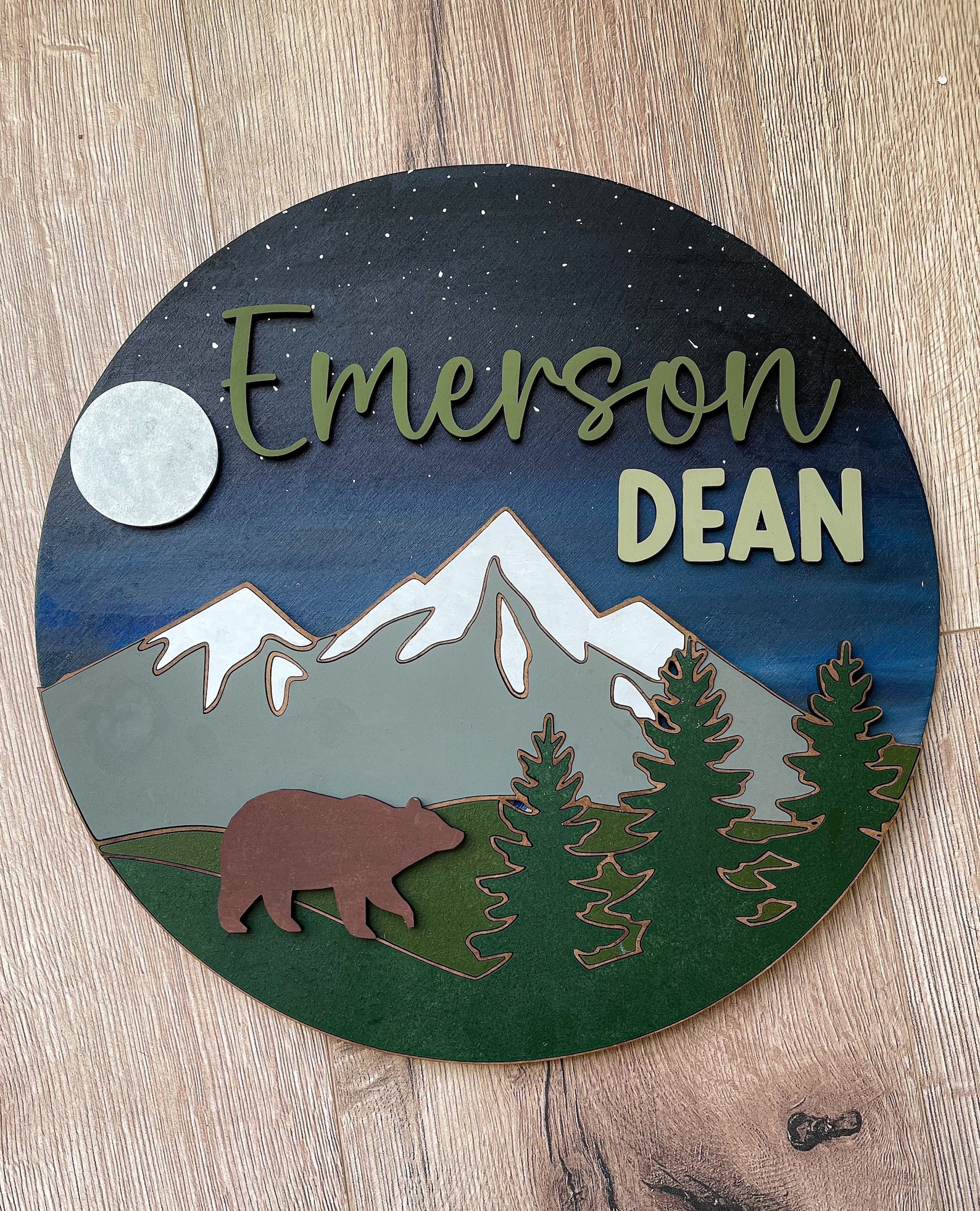 nursery name sign